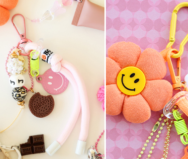 Nieuwe collectie sleutelhanger elementen