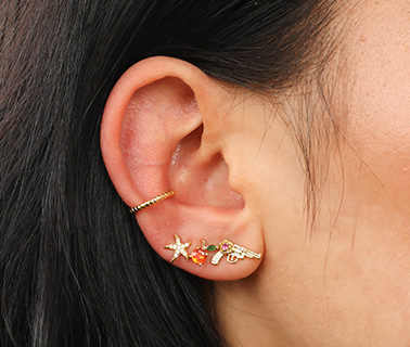 Nieuwe collectie TQ metaal brass oorbellen Nieuwe collectie TQ metaal brass oorbellen