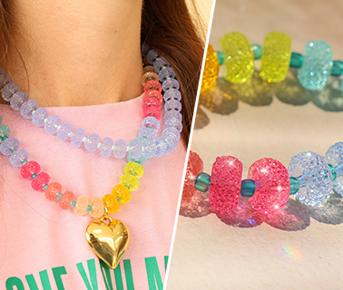 Nieuwe schitterende resin sparkling beads in vrolijke kleuren