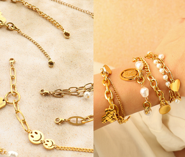 Stainless steel armbanden en armbandsluitingstool