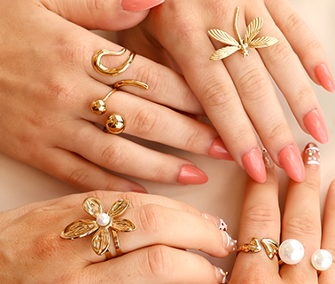 Nieuwe collectie stainless steel ringen