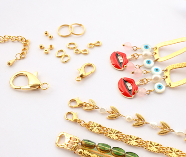 Nieuwe collectie onderdelen en bedels DQ metaal 