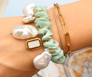 Nieuwe serie zoetwaterparels imitatie