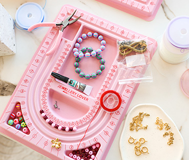 Nieuw! Handige sieraden rijgborden