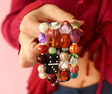 Nieuwe collectie glaskralen en keramiek kralen