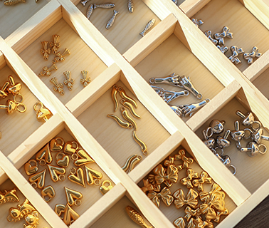 Nieuw! Stainless steel bedels en kralen