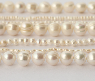 Prachtige collectie zoetwaterparels