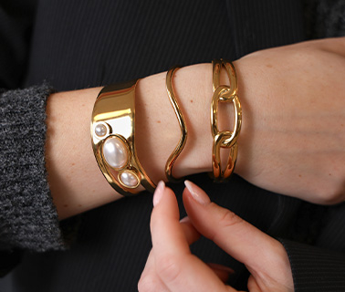 Nieuwe stainless steel armbanden serie