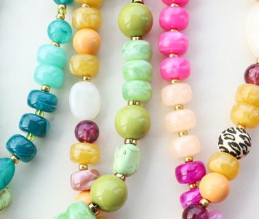 Nieuwe serie acryl kralen in disc vorm Nieuwe serie acryl kralen in disc vorm