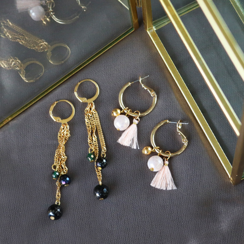 Laat je inspireren met prachtige oorbellen en armbanden van natuursteenkralen