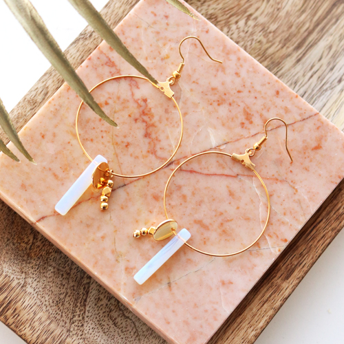 Zo ontwerp je fantastische sieraden met de half edelsteen kralen: 