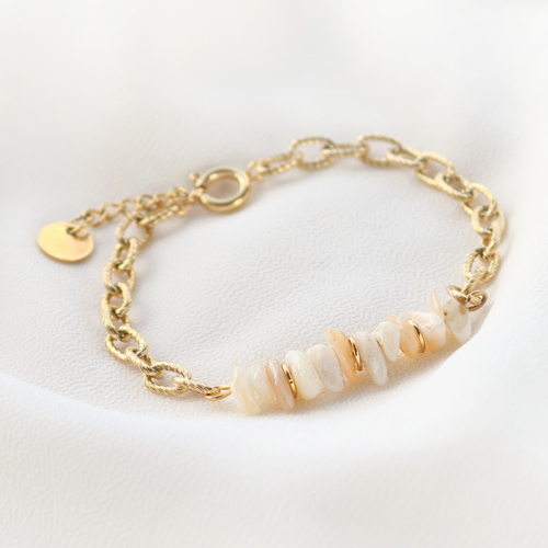 Aan de slag! Maak stijlvolle armbanden met jasseron en natuursteen kralen: 