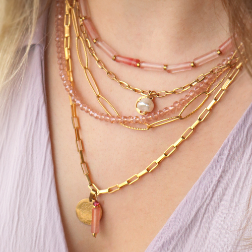 Word ge&iuml;nspireerd en maak de leukste schakel sieraden met stainless steel jasseron: 