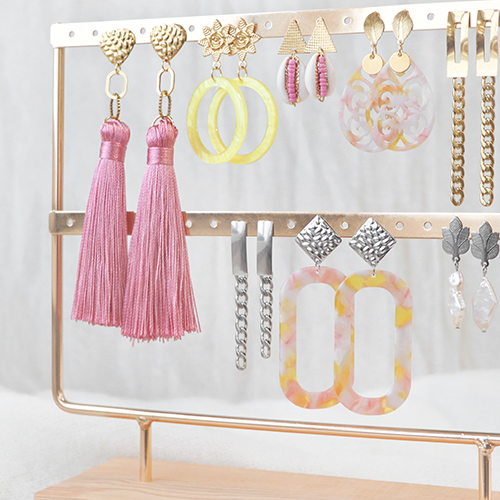 Eye-catching oorbellen maken met stainless steel oorbel onderdelen