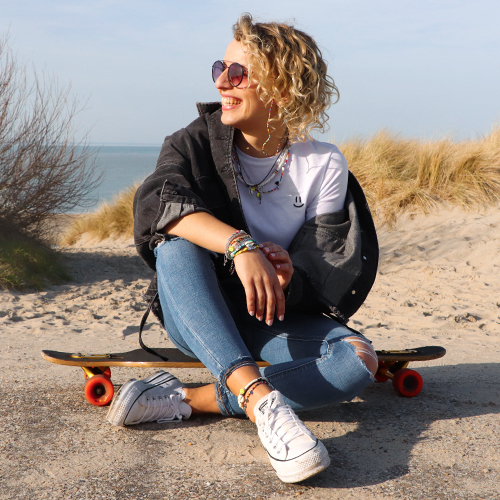 Zo maak je de leukste enkelbandjes, armbanden en kettingen met katsuki, macram&eacute; draad, schelpen en jasseron: