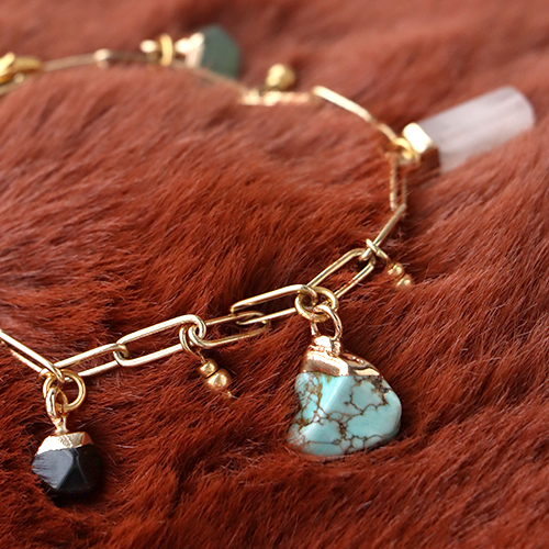 Get creative en verwerk deze nieuwe collectie natuursteen hangers in al je sieraden