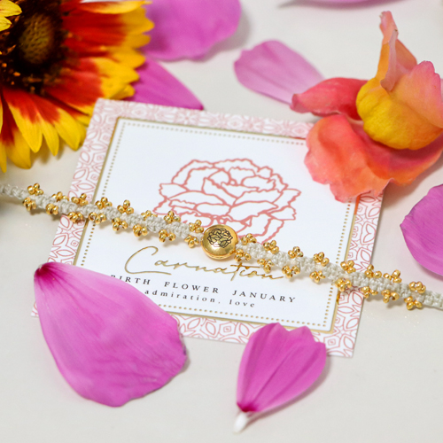 Get creative met Birth Flower kralen