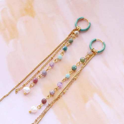 Sieraden inspiratie met natuursteen kralen