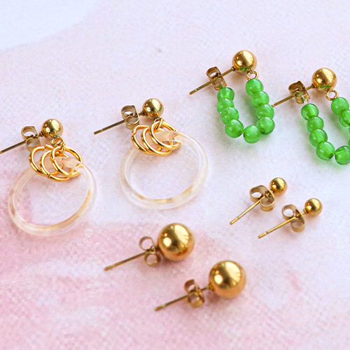 Ga aan de slag met rvs oorstekers voor trendy oorbellen