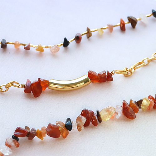 Zo ontwerp je een sieraden collectie met chips stone kralen