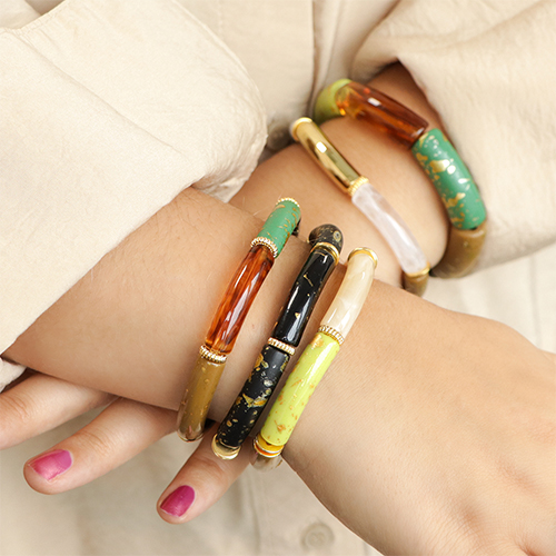 Be creative met kralen van acryl tubes