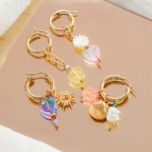 Ontwerp sieraden en accessoires met glaskralen