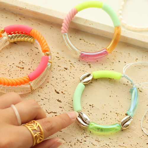 Get creative met acryl kralen tube mat summer en AB coating