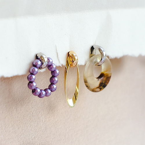 Eenvoudig oorbellen ontwerpen met oorbel onderdelen