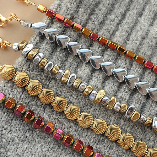 Cre&euml;er unike sieraden met hematite kralen