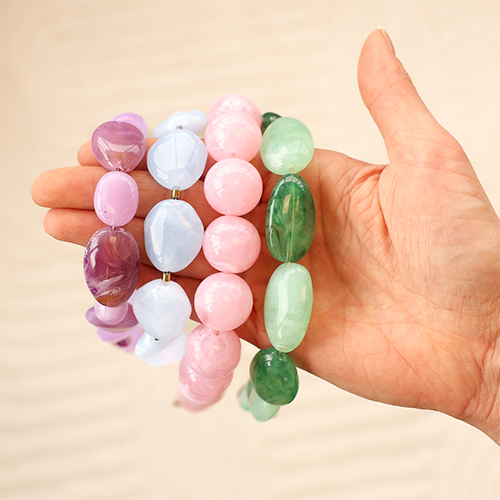 Statement sieraden maken met acryl kralen