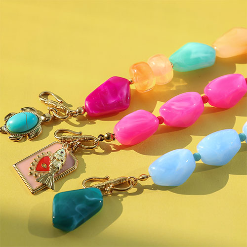 Inspiratie tijd met acryl kralen