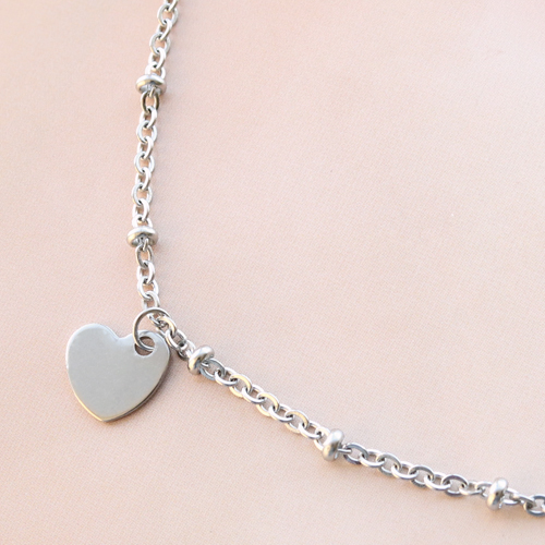 Minimalistische sieraden set stainless steel