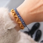 Inspiratie voor prachtige macram&eacute; armbandjes met nieuwe kleuren macram&eacute; draad