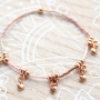 Sieraden inspiratie met ros&eacute; goud DQ metaal in combinatie met diverse rijgmaterialen!