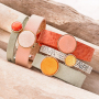 Get inspired! Cuoio armbanden met Polaris Elements cabochons maken?