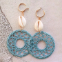DIY: oorbellen in soutache stijl met geweven hangers