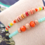 Zomer in je sieraden: kleurrijke armbandjes met facet kralen