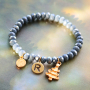 Maak de mooiste combinaties met top facet armbandjes en DQ metalen bedels: 