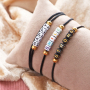 Deze sieraden en accessoires maak je met de nieuwste acryl letterkralen en keramiek kralen: 