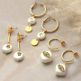 Ga aan de slag en maak de leukste sieraden met de pearl shine schelp items en brass elements zirkonia! 