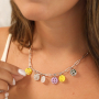 Sieraden inspiratie voor het maken van trendy sieraden met smiley bedels in diverse kleuren