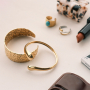Inspiratie tijd met rvs bangle armbanden